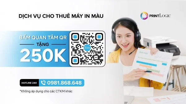 Bảng giá cho thuê máy in màu TPHCM