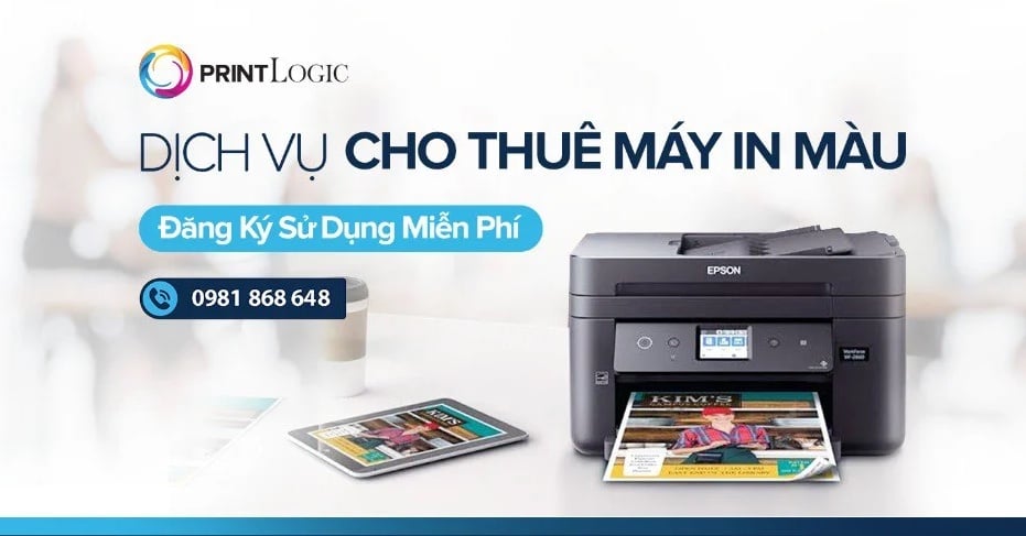 Dịch vụ cho thuê máy in màu giá rẻ trọn gói